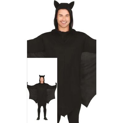 Disfraz de Murciélago para Hombre - Alas, Capucha, Túnica Disfraz de Murciélago para Hombre - Alas, Capucha, Túnica