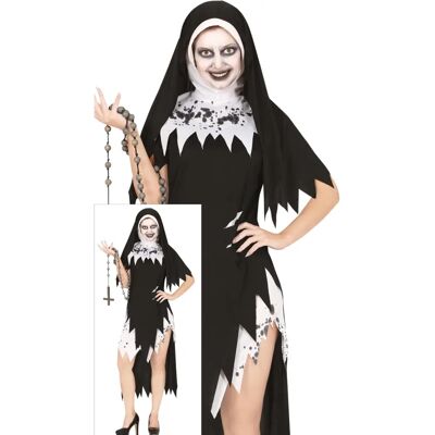 Disfraz de monja maldita Guirca - Talla L - Adulto Disfraz de monja maldita Guirca - Talla L - Adulto