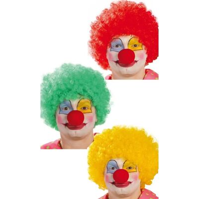 Fiestas Guirca 90201 Parrucca da clown rossa - Accessorio di costume Fiestas Guirca 90201 Parrucca da clown rossa - Accessorio di costume