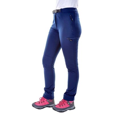 Pantalons Soft-tech Femme Bleu - Montagne Pantalons Soft-tech Femme Bleu - Montagne