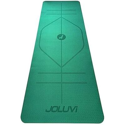 Mat Joluvi Align Verde Acquamarina Eva Gomma - Tappetino yoga Mat Joluvi Align Verde Acquamarina Eva Gomma - Tappetino yoga