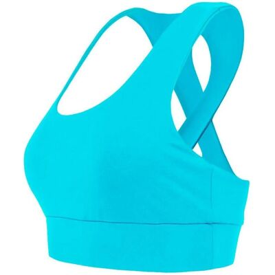 Top Sportivo Donna Blu Mavi Cross - Top Sportivo Top Sportivo Donna Blu Mavi Cross - Top Sportivo