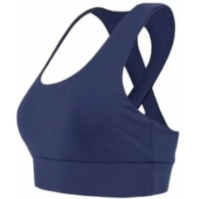 Reggiseno Sportivo Blu Scuro Joluvi - Tipo di Sport Reggiseno Sportivo Blu Scuro Joluvi - Tipo di Sport