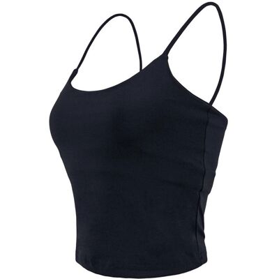 Top Sportivo Joluvi - Nero/Azzurro - L - Top Sportivo Top Sportivo Joluvi - Nero/Azzurro - L - Top Sportivo