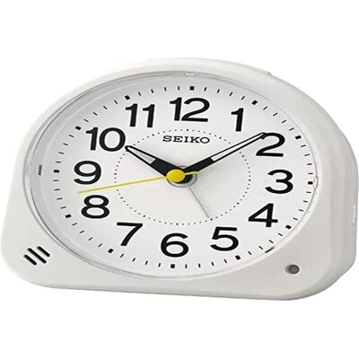 Réveil-Matin Seiko QHE188W à Quartz - Publicité Réveil-Matin Seiko QHE188W à Quartz - Publicité