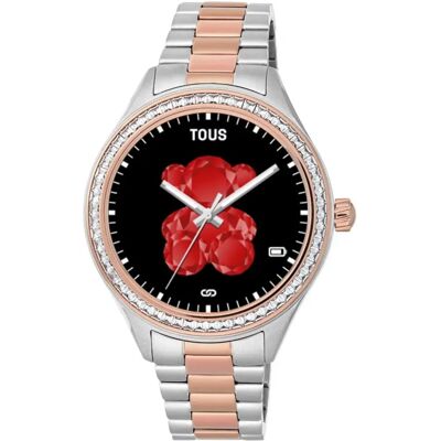Montre connectée en quartz argentée Tous - Smartwatch - Publicité Montre connectée en quartz argentée Tous - Smartwatch - Publicité