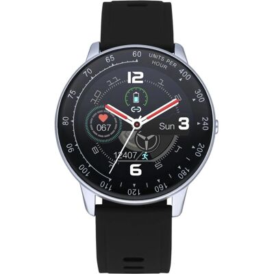 Montre numérique à quartz pour hommes - Smartwatch - Noir - Publicité Montre numérique à quartz pour hommes - Smartwatch - Noir - Publicité