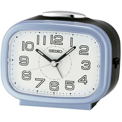 Réveil Seiko QHK060L Bleu - Publicité Réveil Seiko QHK060L Bleu - Publicité