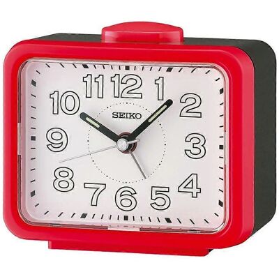 Seiko QHK061R Réveil Rouge - Réveil - Publicité Seiko QHK061R Réveil Rouge - Réveil - Publicité