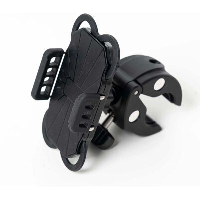 Suporte Youin MA1012 - Suporte de telefone antiderrapante universal para scooters - Preto Suporte Youin MA1012 - Suporte de telefone antiderrapante universal para scooters - Preto