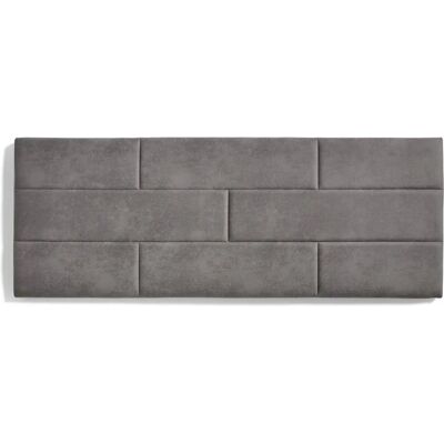 MATRIS - Cabecero de cama 152x57x5 cm Gris - Cabecero MATRIS - Cabecero de cama 152x57x5 cm Gris - Cabecero