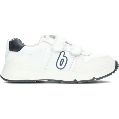 Biomecanics Blaue Weiße Kindersneaker - Sneaker Biomecanics Blaue Weiße Kindersneaker - Sneaker