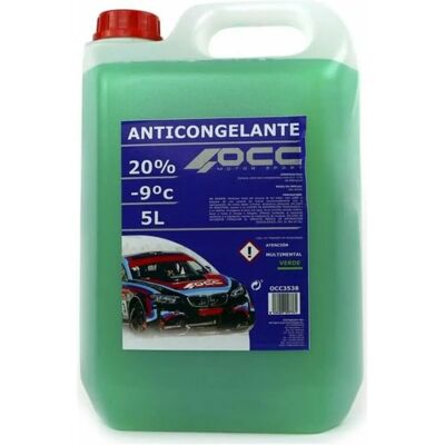 BigBuy Anticongelante OCC Motorsport 20% Verde - Anticongelante BigBuy Anticongelante OCC Motorsport 20% Verde - Anticongelante