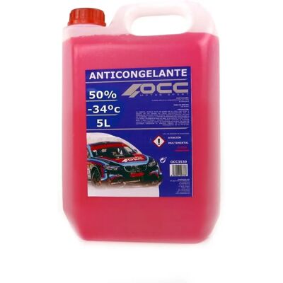 BigBuy OCC Motorsport Pink Antifrost - 5 L - Antifreeze BigBuy OCC Motorsport Pink Antifrost - 5 L - Antifreeze