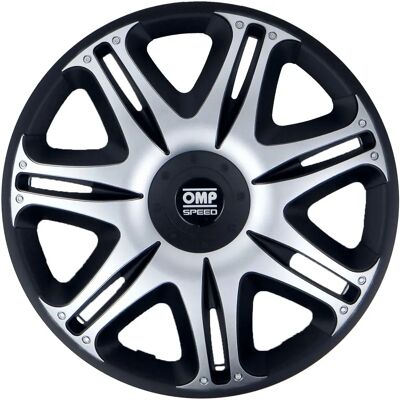 Tapacubos OMP Ghost Speed Negro Plateado - 16" Tapacubos OMP Ghost Speed Negro Plateado - 16"
