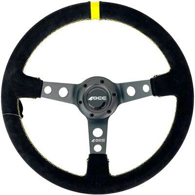 OCC Motorsport TRACK Leather Racing Wheel - Steering Wheel OCC Motorsport TRACK Leather Racing Wheel - Steering Wheel