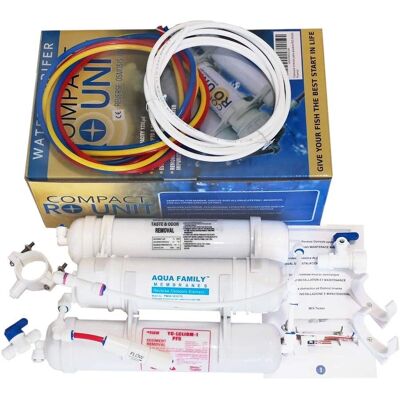 Depuragua - Sistema de ósmosis inversa de 3 etapas 75 GPD - Filtro de agua Depuragua - Sistema de ósmosis inversa de 3 etapas 75 GPD - Filtro de agua