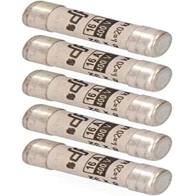 Fusible EDM E62202 16A Céramique 8,5x31,5mm - Publicité Fusible EDM E62202 16A Céramique 8,5x31,5mm - Publicité