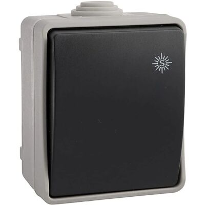 Solera IP44 Schalter - 6,5x8x5,5cm - Wasserdicht Außen Solera IP44 Schalter - 6,5x8x5,5cm - Wasserdicht Außen