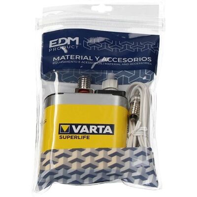 Varta Bastelset - Batterie, Kabel, Schalter, Glühbirne Varta Bastelset - Batterie, Kabel, Schalter, Glühbirne