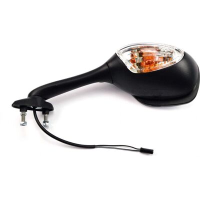 Espejo de moto izquierdo negro Hert Suzuki GSX-R 1000 - Accesorios para motos Espejo de moto izquierdo negro Hert Suzuki GSX-R 1000 - Accesorios para motos