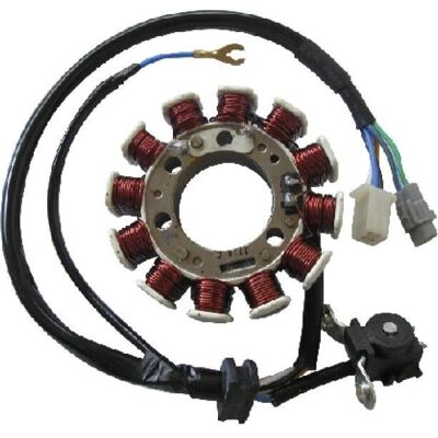 Estator de moto SGR - 125 XT R/X 2005-2006, Derbi Senda Baja 2006-2008, Senda SM 2004-2006 Estator de moto SGR - 125 XT R/X 2005-2006, Derbi Senda Baja 2006-2008, Senda SM 2004-2006