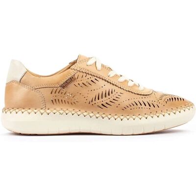 Pikolinos Herr Beige Ledersneaker - Sneaker Schuhe Pikolinos Herr Beige Ledersneaker - Sneaker Schuhe