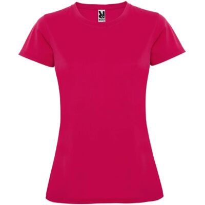Roly Rosa Montecarlo Kvinde T-shirt - Sport, Åndbar, Slim Fit Roly Rosa Montecarlo Kvinde T-shirt - Sport, Åndbar, Slim Fit