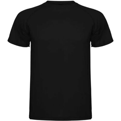 Roly Montecarlo Sort Kortærmet Raglan T-shirt - T-shirt Roly Montecarlo Sort Kortærmet Raglan T-shirt - T-shirt
