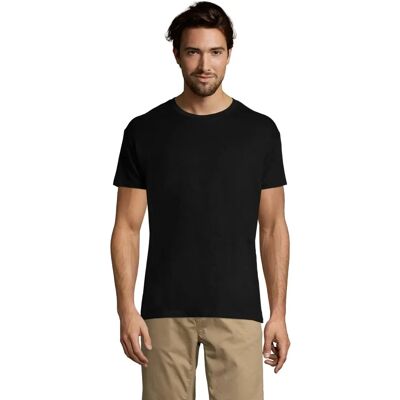 Roly CA6502 Kortærmet T-shirt - Sort - T-shirt Roly CA6502 Kortærmet T-shirt - Sort - T-shirt