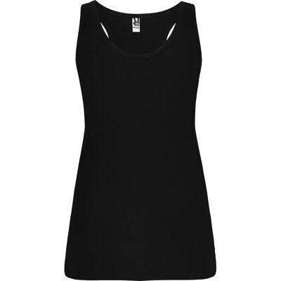 Roly CA6535 Brenda - Sort - 2XL - Tanktop Roly CA6535 Brenda - Sort - 2XL - Tanktop