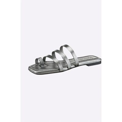 Heine Modell 41 Schwarze Leder Modische Sandalen Heine Modell 41 Schwarze Leder Modische Sandalen