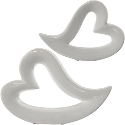 DRW Hart Keramische Decoratieve Figuren Set DRW Hart Keramische Decoratieve Figuren Set