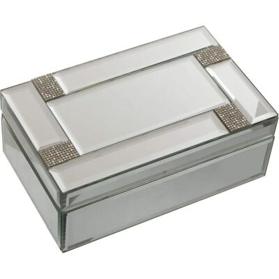 Joyero DRW con espejo - Rectangular 21x13x8.5 cm Joyero DRW con espejo - Rectangular 21x13x8.5 cm