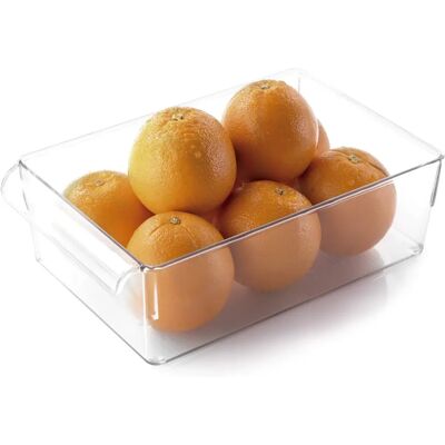 Organizador de alimentos DRW - 29x18.7x9cm - Transparente Organizador de alimentos DRW - 29x18.7x9cm - Transparente