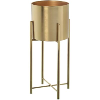 DRW Set 2 Plantenbakken Goud DRW Set 2 Plantenbakken Goud