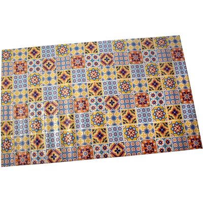 DRW Vinyl Mehrfarbiger Teppich - 20 x 195 cm DRW Vinyl Mehrfarbiger Teppich - 20 x 195 cm
