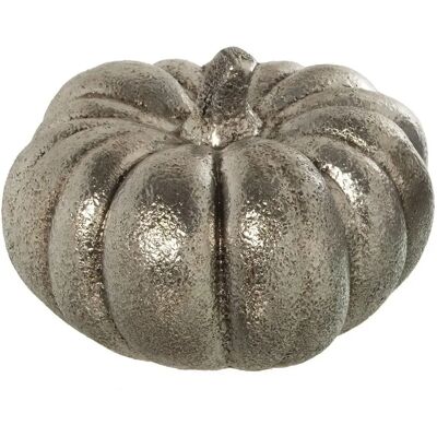 Figura decorativa in ceramica argento DRW Figura decorativa in ceramica argento DRW