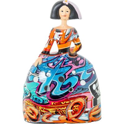 Resin Mädchen Figur - 14x9x21cm Resin Mädchen Figur - 14x9x21cm
