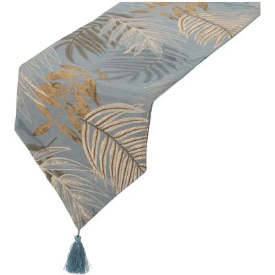 DRW Blau und Gold Tischläufer - 30x180 cm DRW Blau und Gold Tischläufer - 30x180 cm