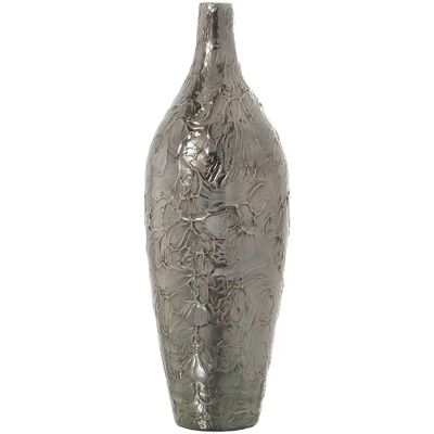 Vaso da terra in ceramica argentato DRW - Jarrón Vaso da terra in ceramica argentato DRW - Jarrón