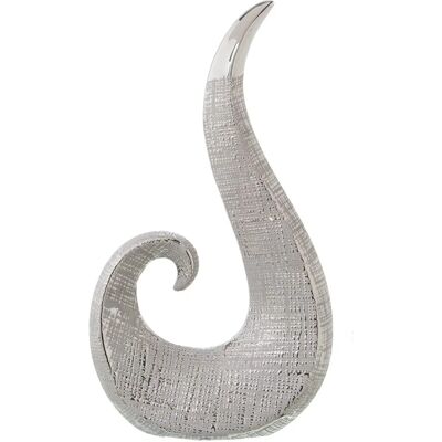 Figura decorativa plateada DRW - Decoración para el hogar Figura decorativa plateada DRW - Decoración para el hogar