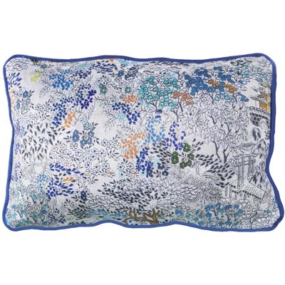 DRW Dekokissen - Blumen Samt Polyester 30x45cm DRW Dekokissen - Blumen Samt Polyester 30x45cm