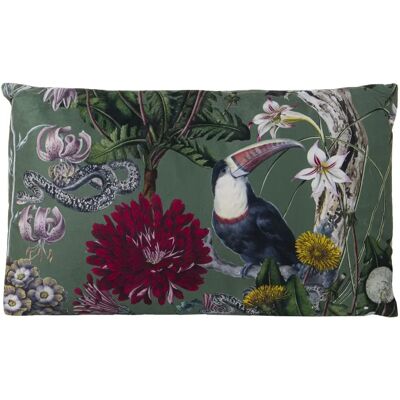 Cuscino Decorativo DRW - Rettangolare in Velluto Tukan Fiori Cuscino Decorativo DRW - Rettangolare in Velluto Tukan Fiori