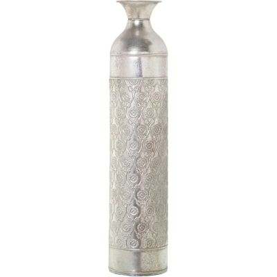 DRW Zilveren Decoratieve Vaas - Decor voor Thuis DRW Zilveren Decoratieve Vaas - Decor voor Thuis