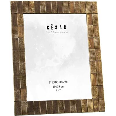 DRW Gouden Resin Fotolijst - Foto 10x15 cm DRW Gouden Resin Fotolijst - Foto 10x15 cm