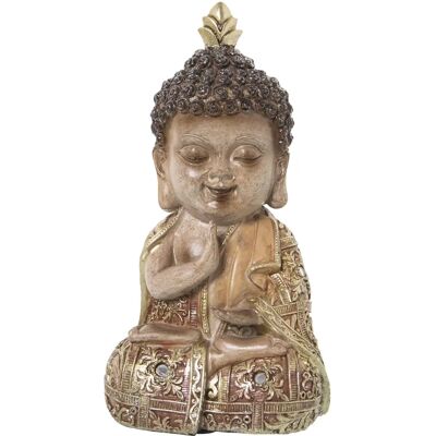 Resin Buddha Figur - 13x10x23cm Resin Buddha Figur - 13x10x23cm