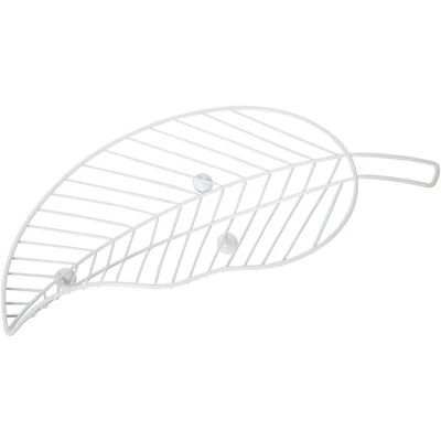 DRW Fruchtschale - Metall-Blattform - 41x20x5cm DRW Fruchtschale - Metall-Blattform - 41x20x5cm