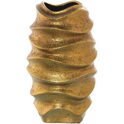 DRW Vaso - Ceramica Oro 22x34cm DRW Vaso - Ceramica Oro 22x34cm