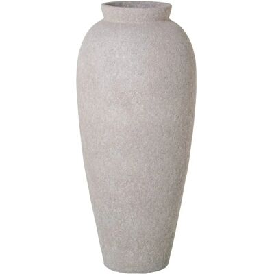 Vaso da terra DRW - Ceramica dorata e marrone - 27x60cm Vaso da terra DRW - Ceramica dorata e marrone - 27x60cm